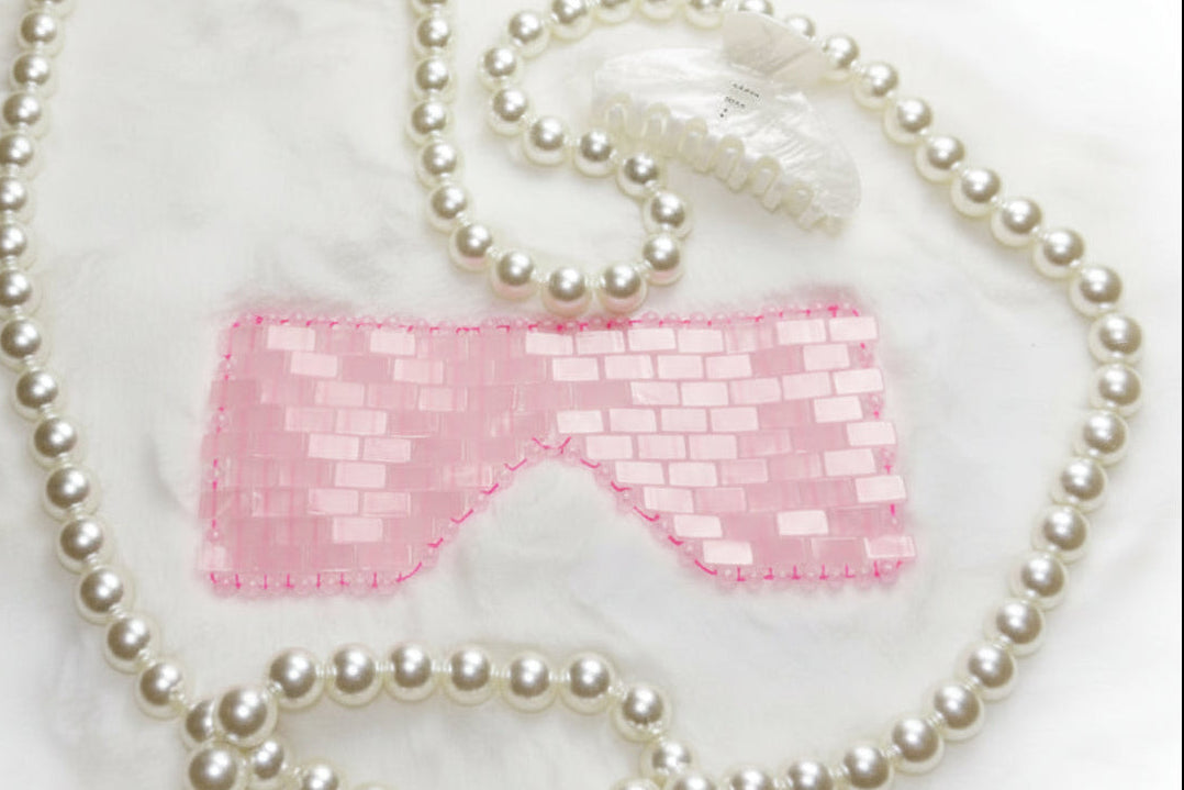 Cooling Rose-Quartz Eye mask
