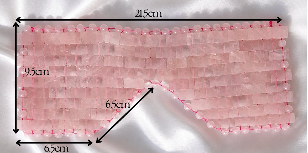 Cooling Rose-Quartz Eye mask