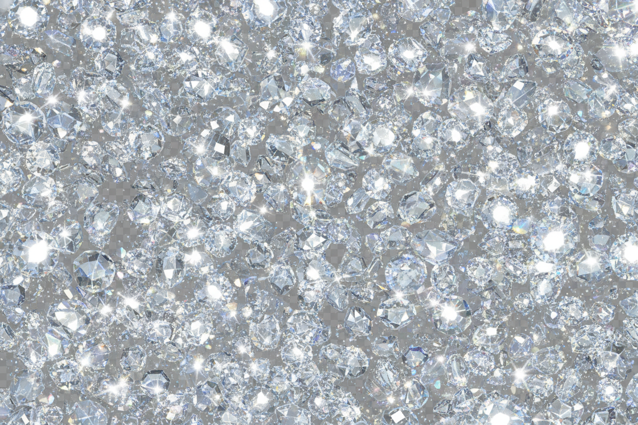 more sparkly